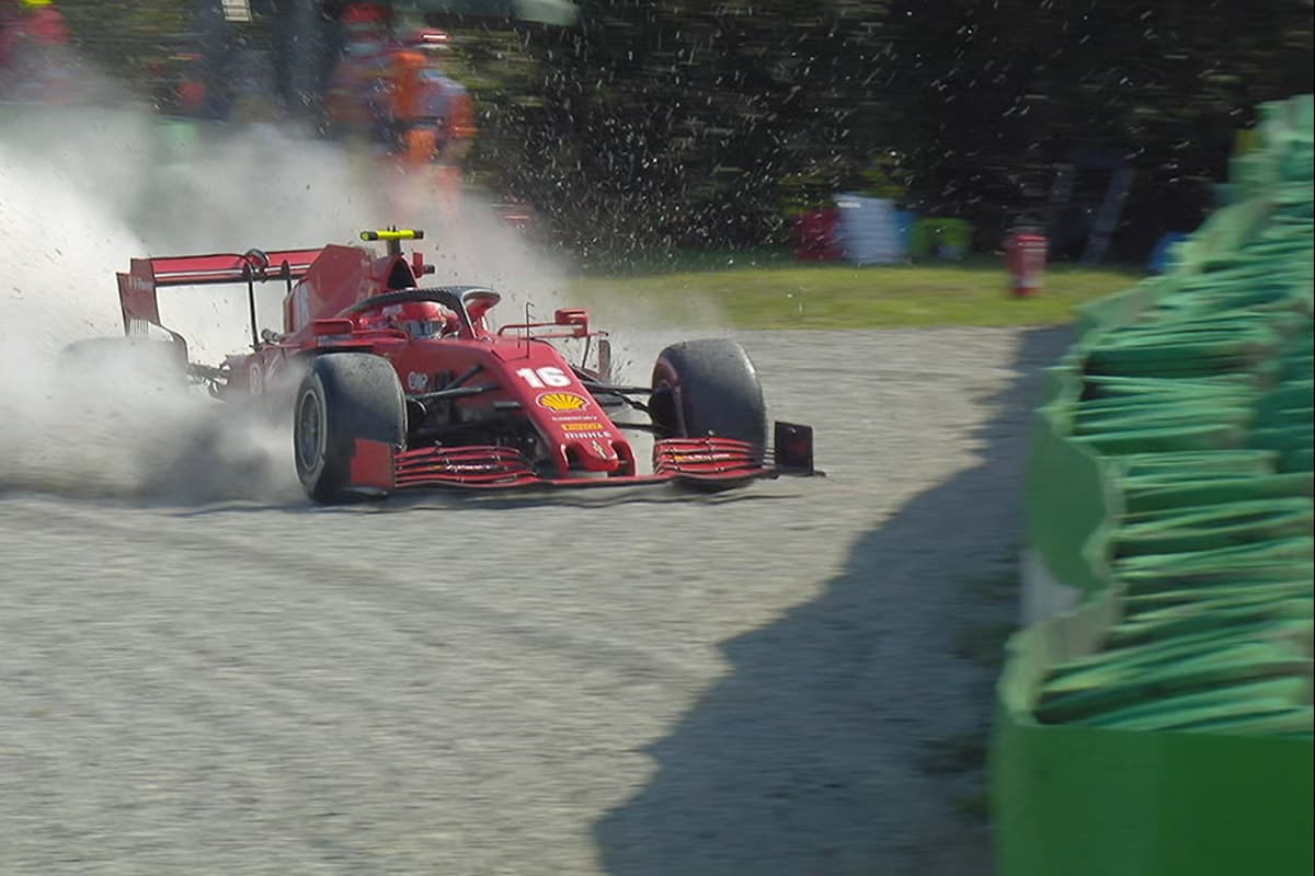 Charles Leclerc Credit: F1 TV