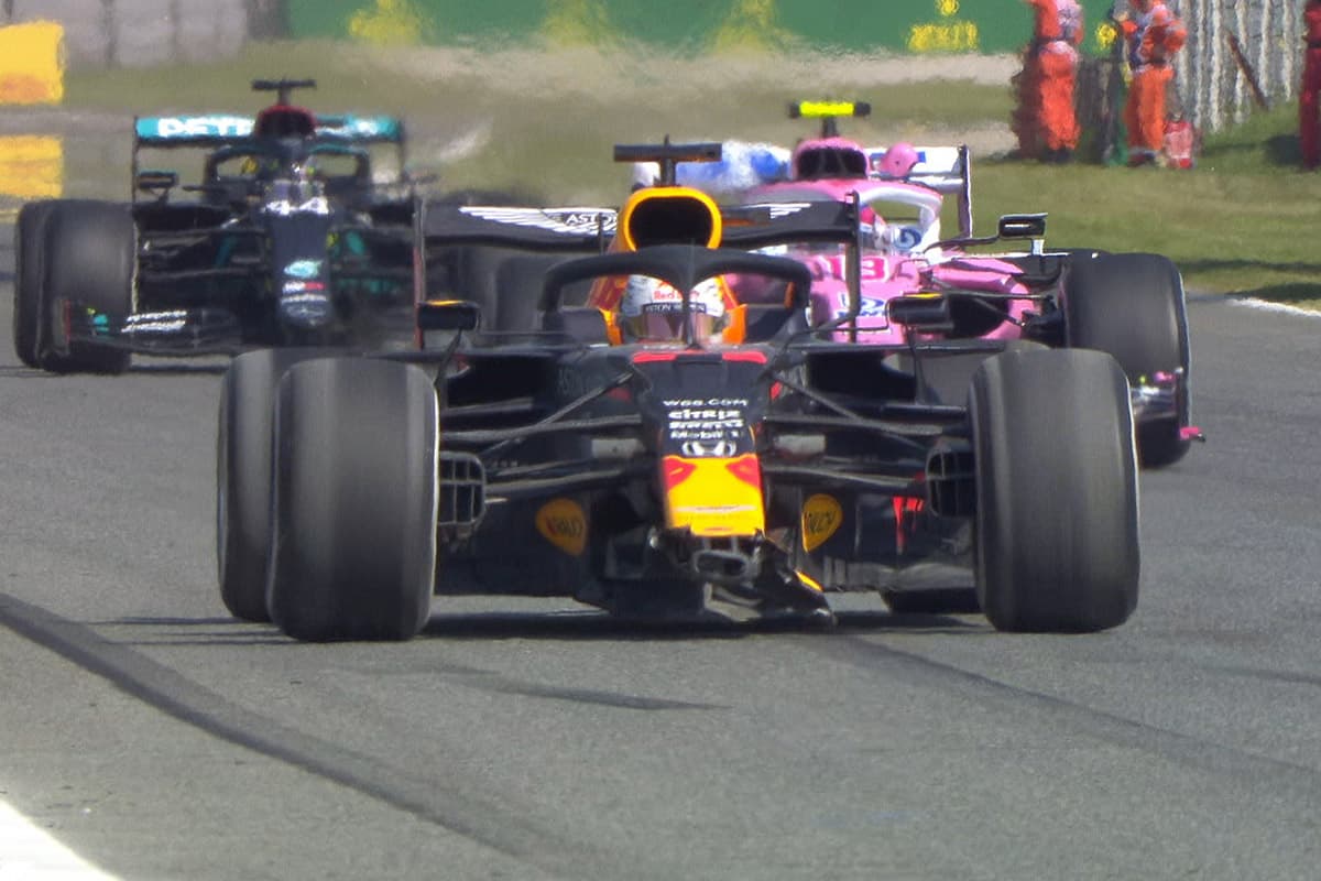 Max Verstappen Credit: F1 TV