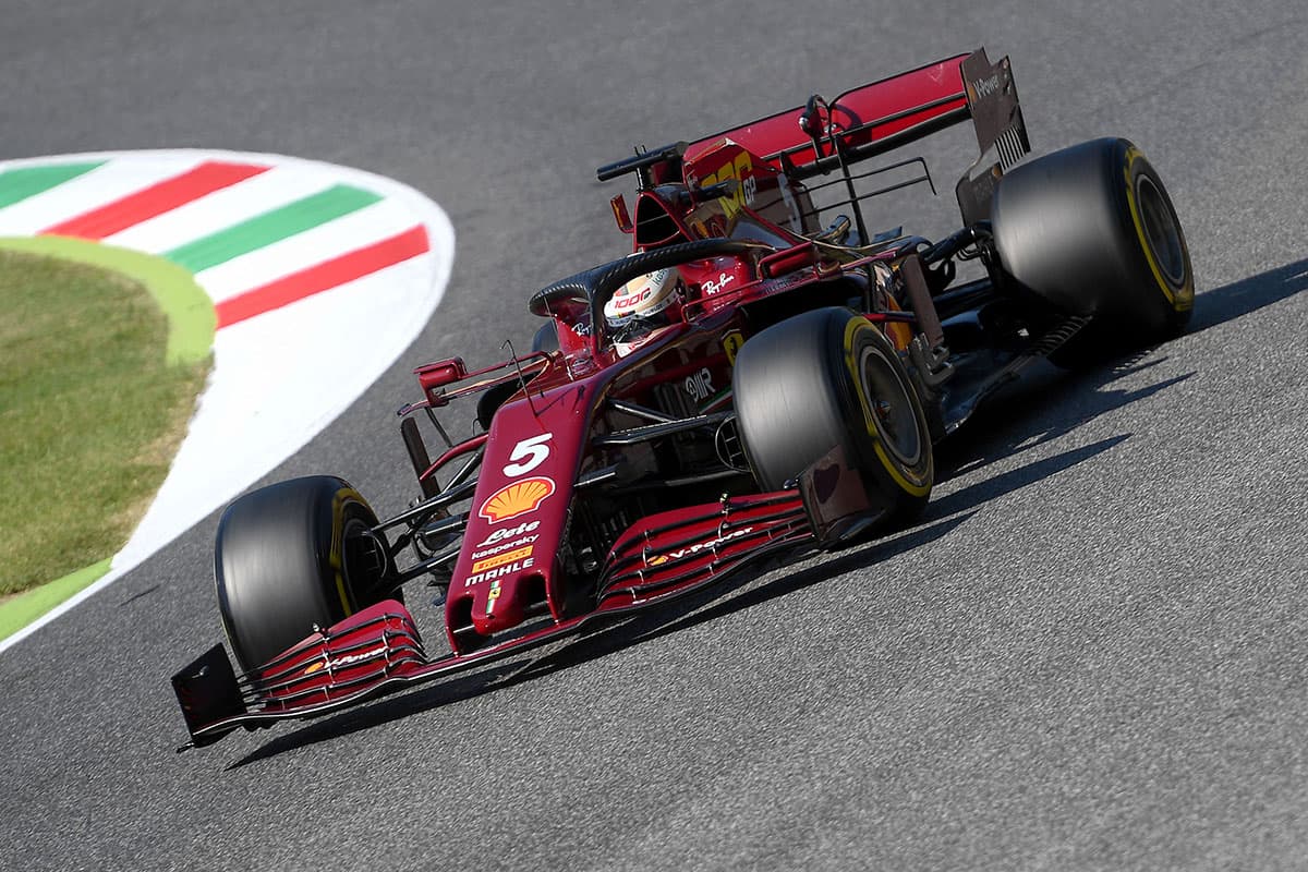 Sebastian Vettel Credit: Ferrari