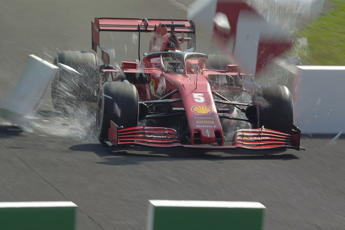 Sebastian Vettel Credit: F1 TV