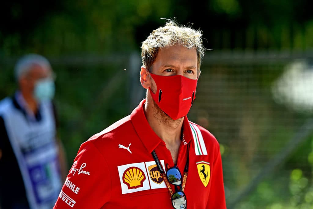 Sebastian Vettel Credit: Ferrari