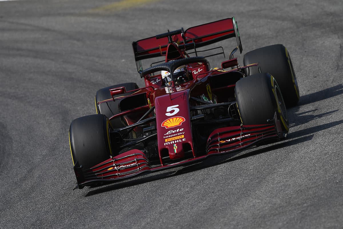 Sebastian Vettel Credit: Ferrari