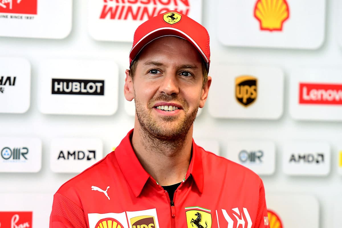 Sebastian Vettel Credit: Ferrari