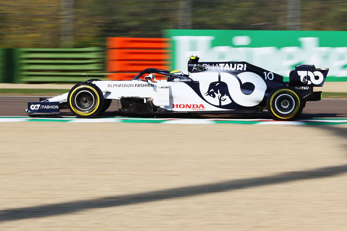 Pierre Gasly (Photo by Davide Gennari - Pool/Getty Images)