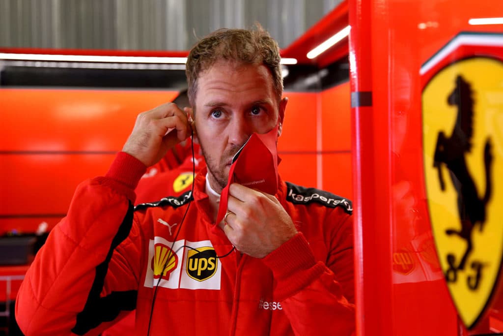 Sebastian Vettel Credit: @Scuderia Ferrari Press Office