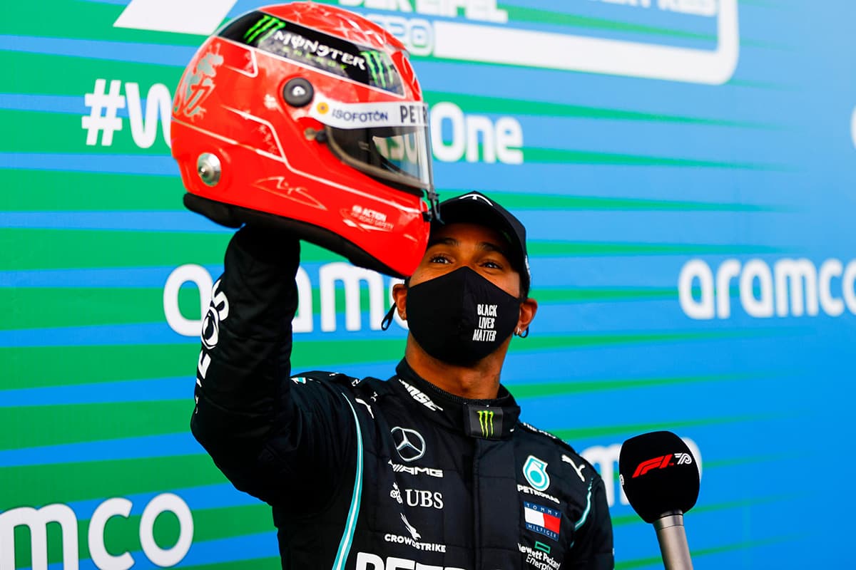 Lewis Hamilton Credit: Mercedes