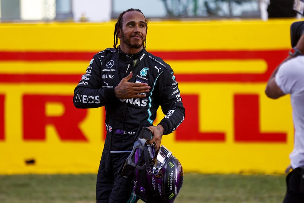 Lewis Hamilton Credit: LAT/Mercedes