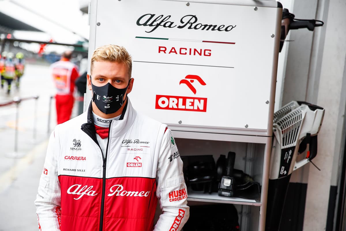 Mick Schumacher. Credit: Alfa Romeo Racing