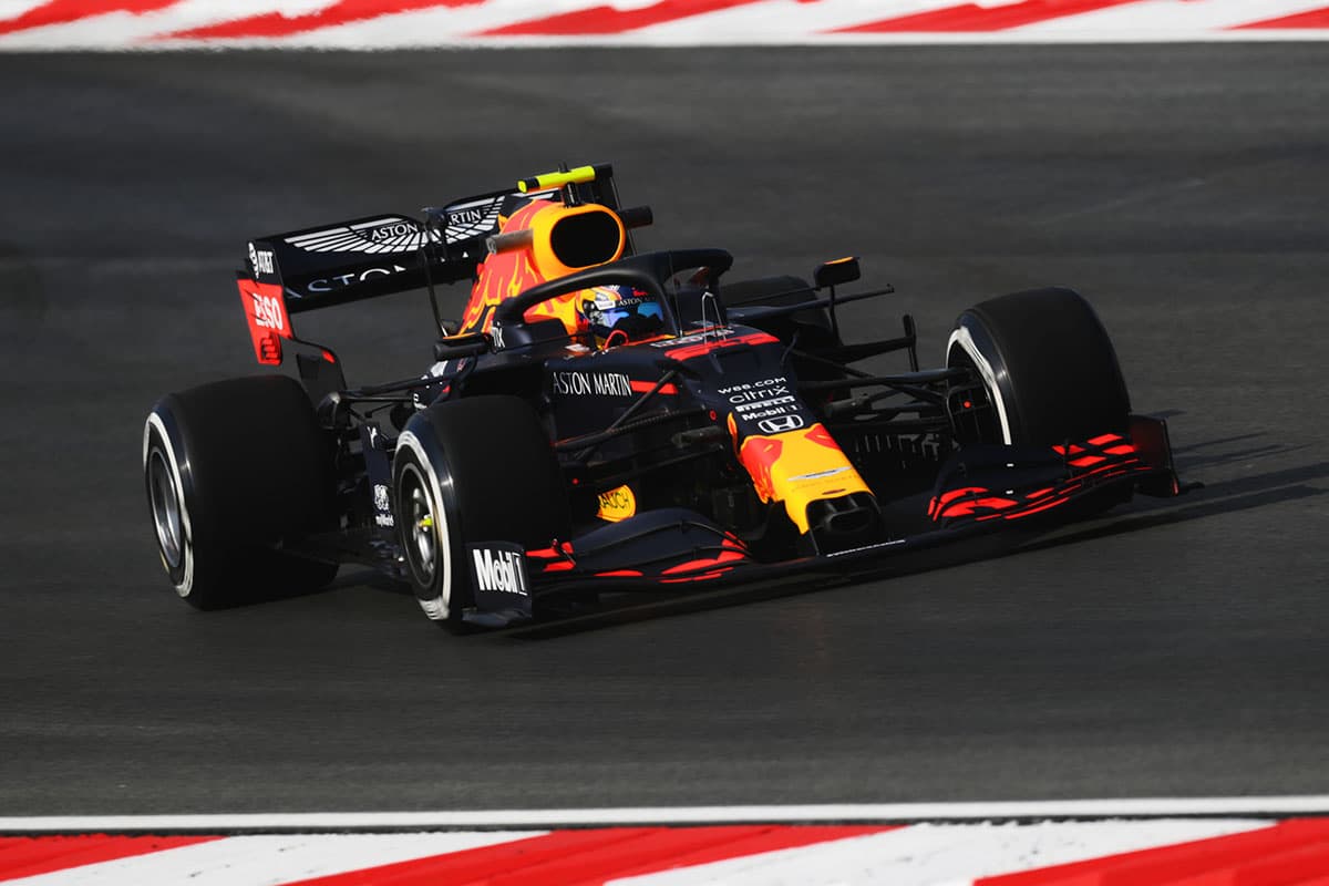 Alex Albon Credit: Red Bull Content Pool