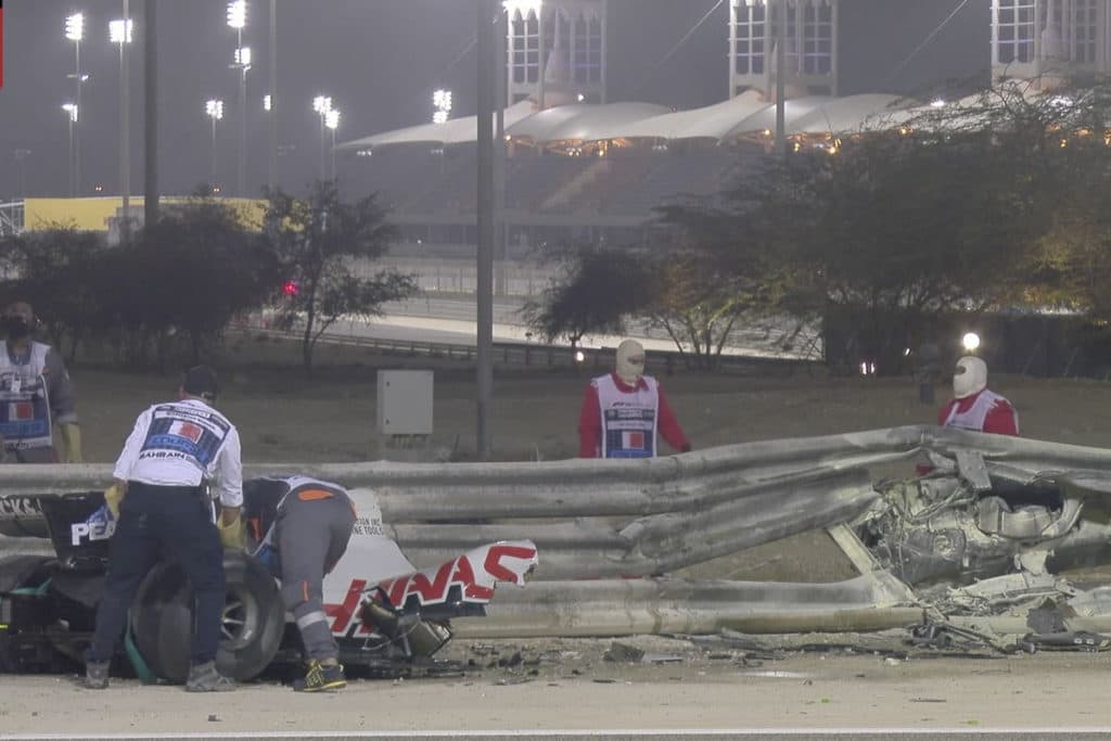 Fittipaldi ersetzt Grosjean nach seinem schweren Unfall in Bahrain