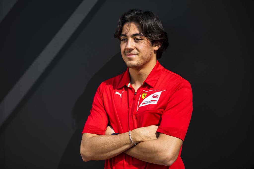 Giuliano Alesi Credit: Ferrari