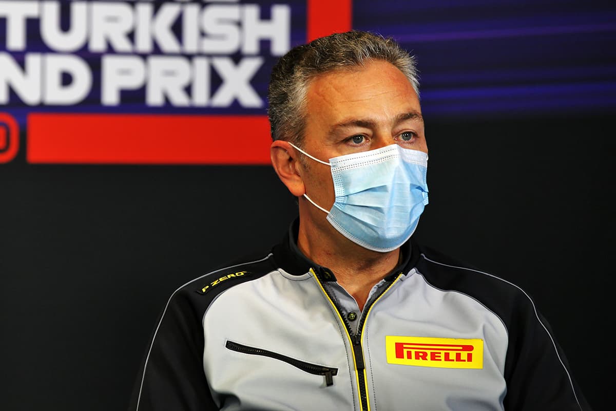 Pirellis Reifenchef Mario Isola