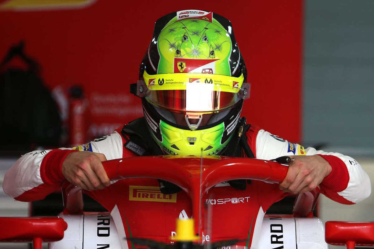 Mick Schumacher Credit: Twitter