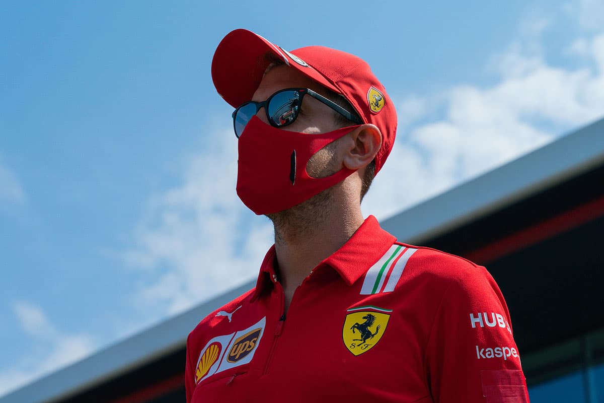 Sebastian Vettel Credit: Ferrari