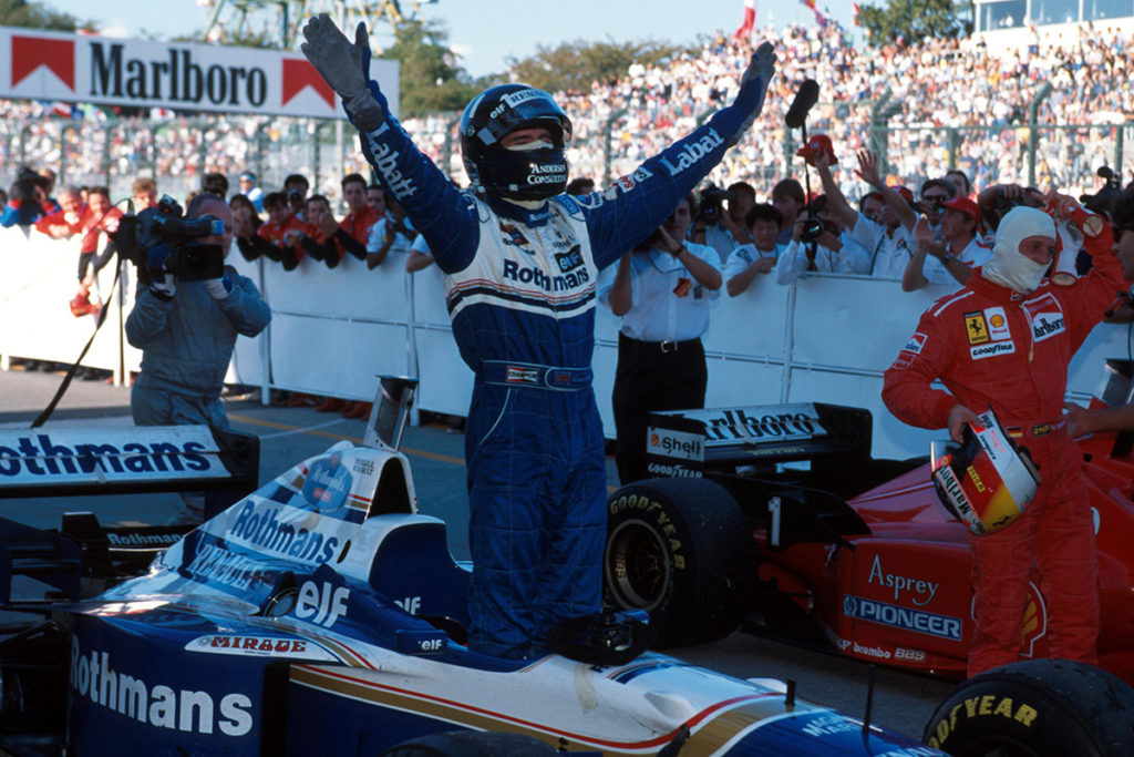 Damon Hill Credit: Williams