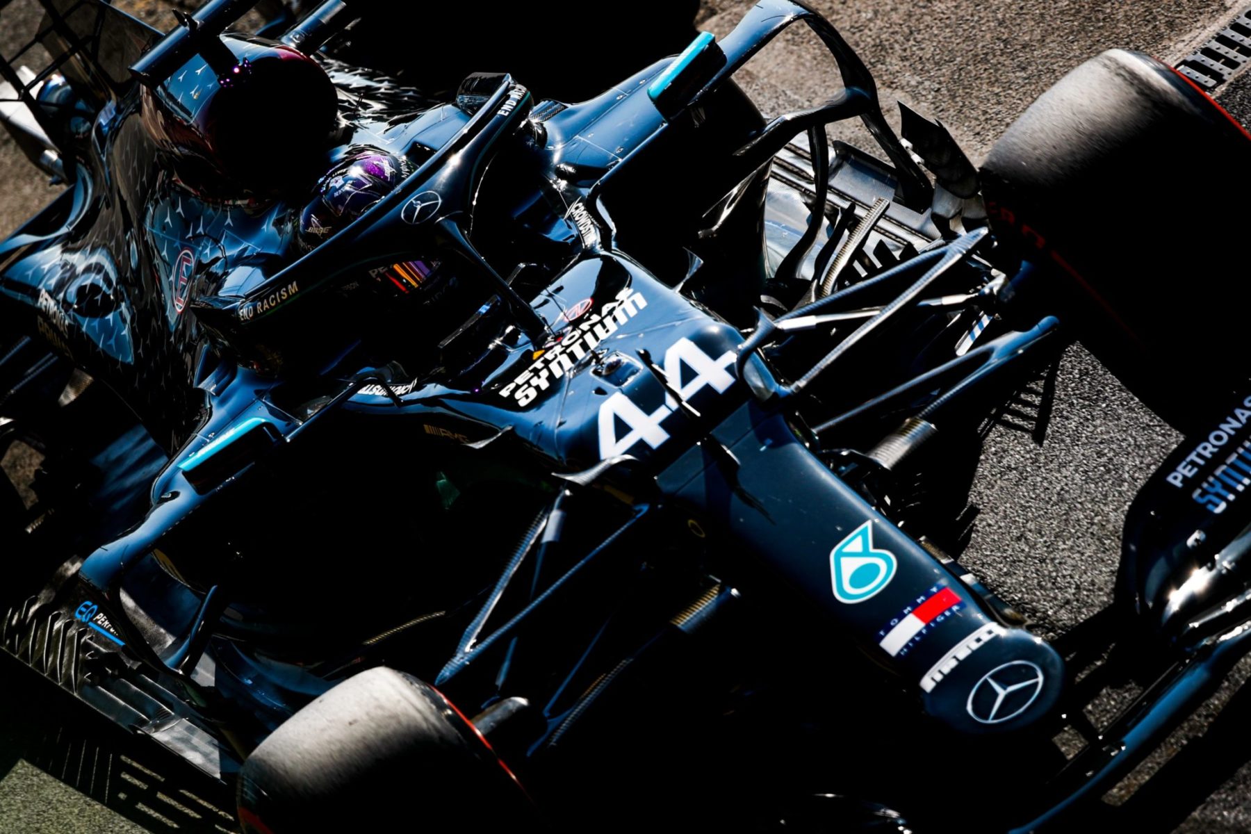 Lewis Hamilton Mercedes 2020. Credit: Mercedes
