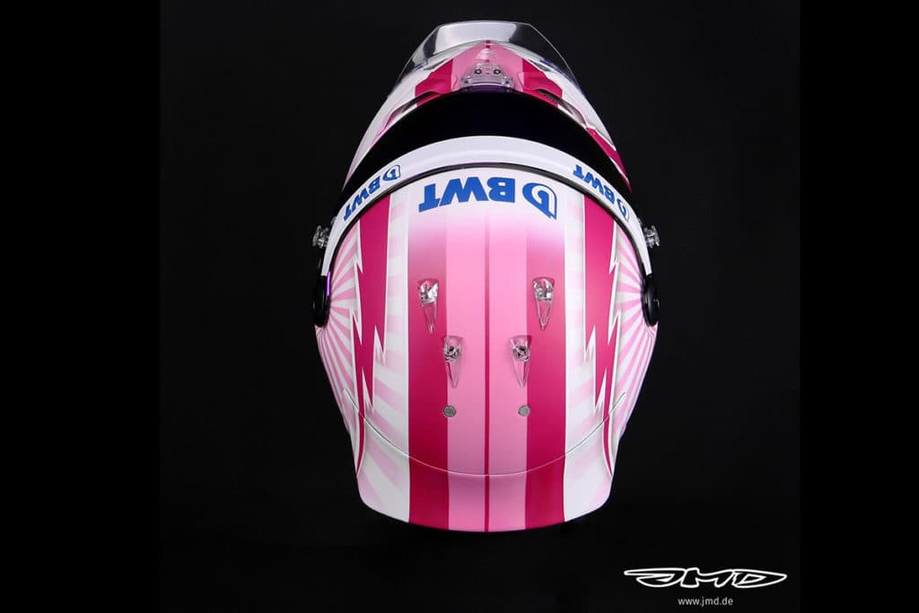 Nico Hülkenberg Helm Silverstone 2020. Credit: Jens Munser Designs