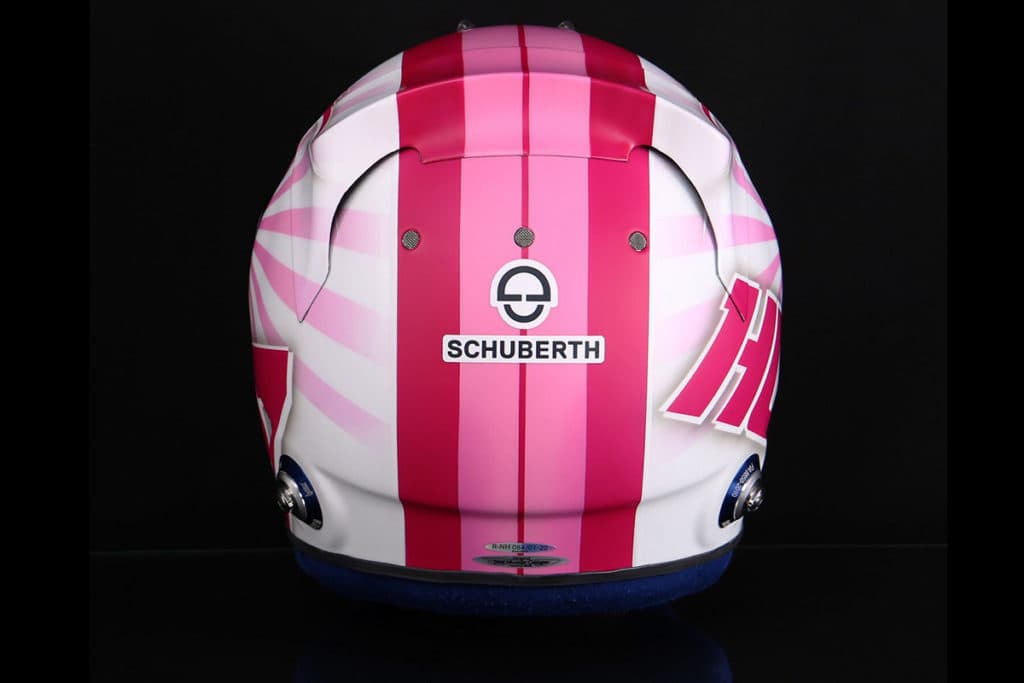 Nico Hülkenberg Helm Silverstone 2020. Credit: Jens Munser Designs