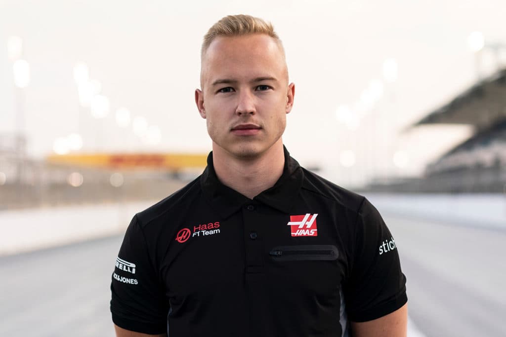 Nikita Mazepin Credit: LAT/Haas