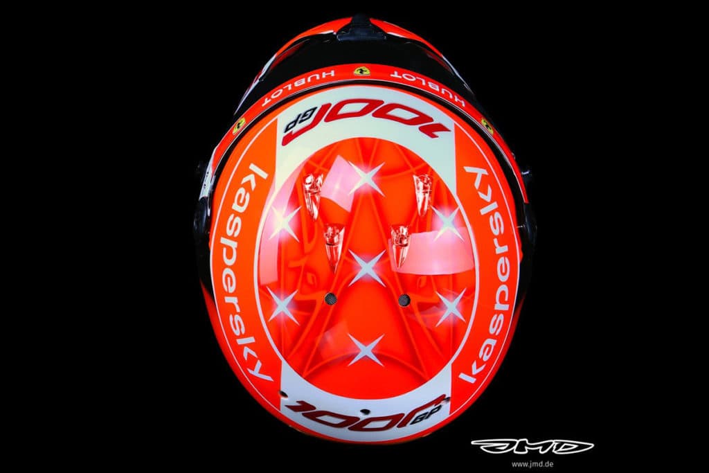 Mick Schumacher Helm Mugello 2020. Credit: Jens Munser Designs