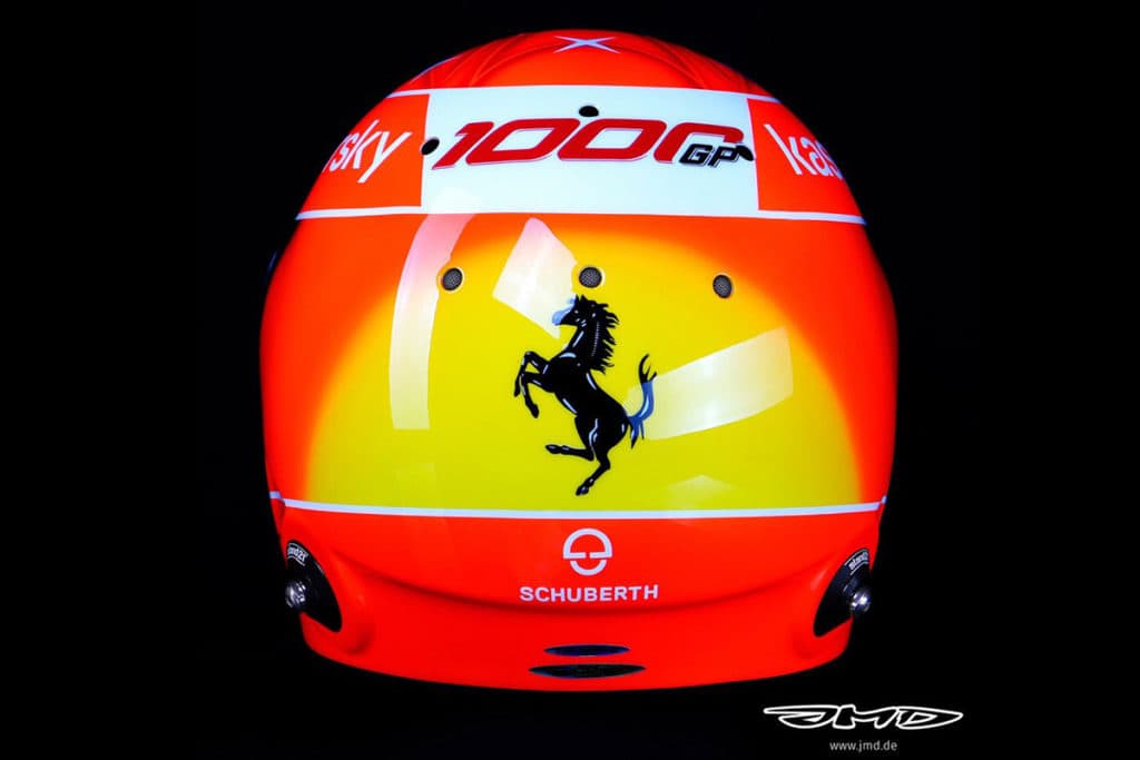 Mick Schumacher Helm Mugello 2020. Credit: Jens Munser Designs