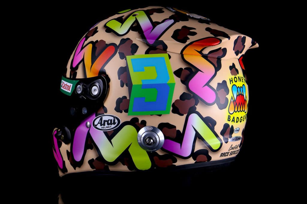 Daniel Ricciardo Helm Mugello 2002. Credit: Jens Munser Designs