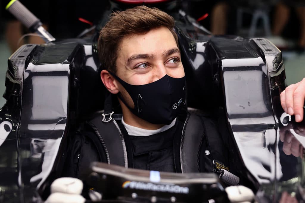 George Russell Credit: Mercedes