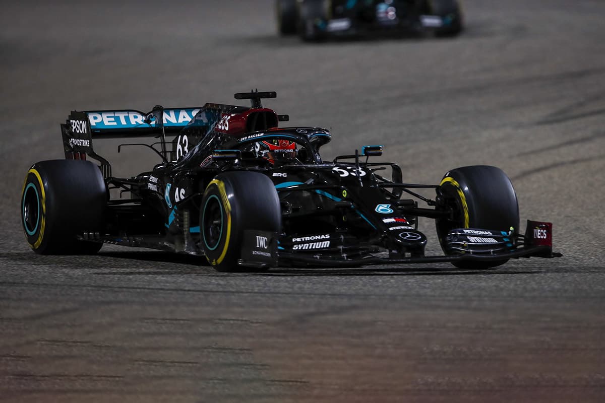 George Russell Credit: Mercedes