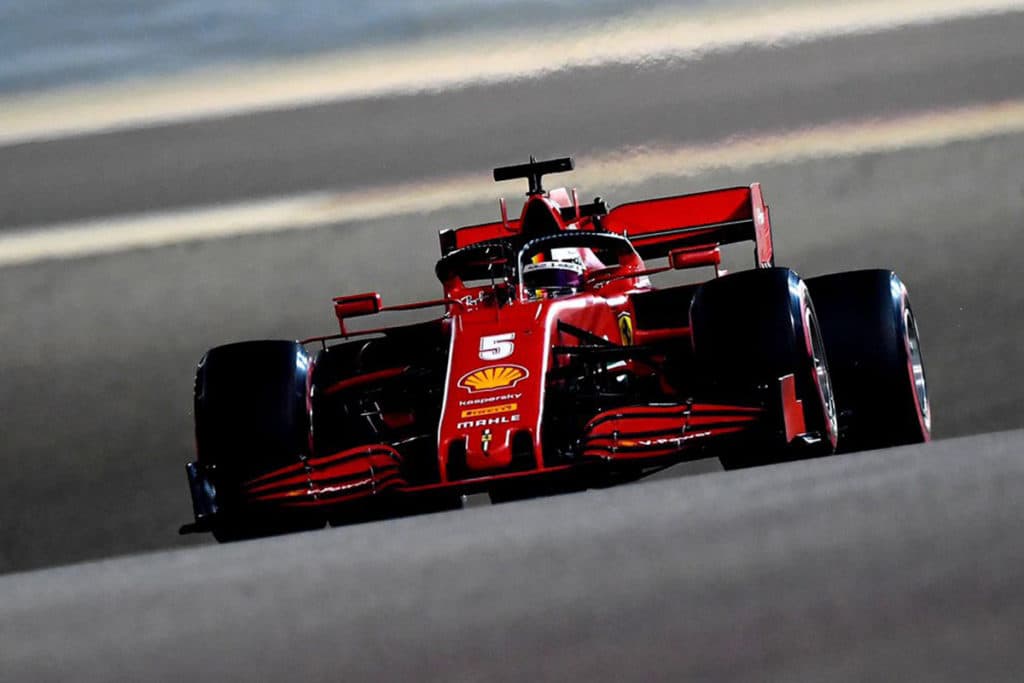 Sebastian Vettel Credit: Ferrari