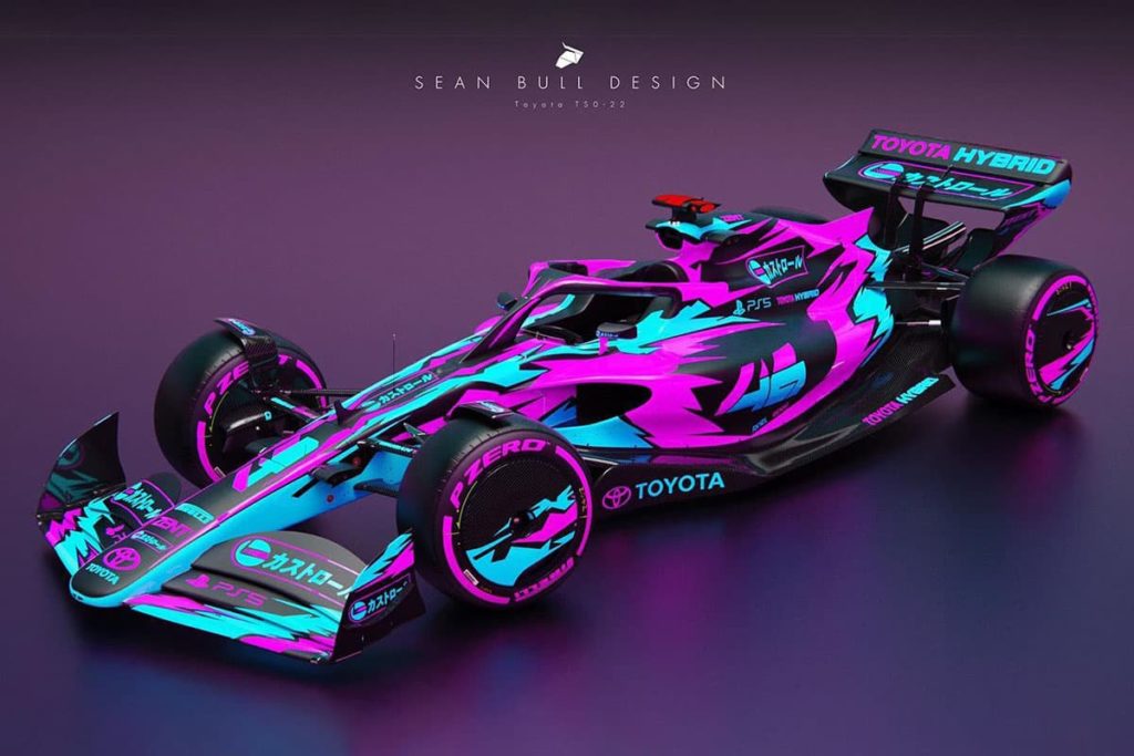 Toyota-F1-Concept. Credit: Sean Bull Design