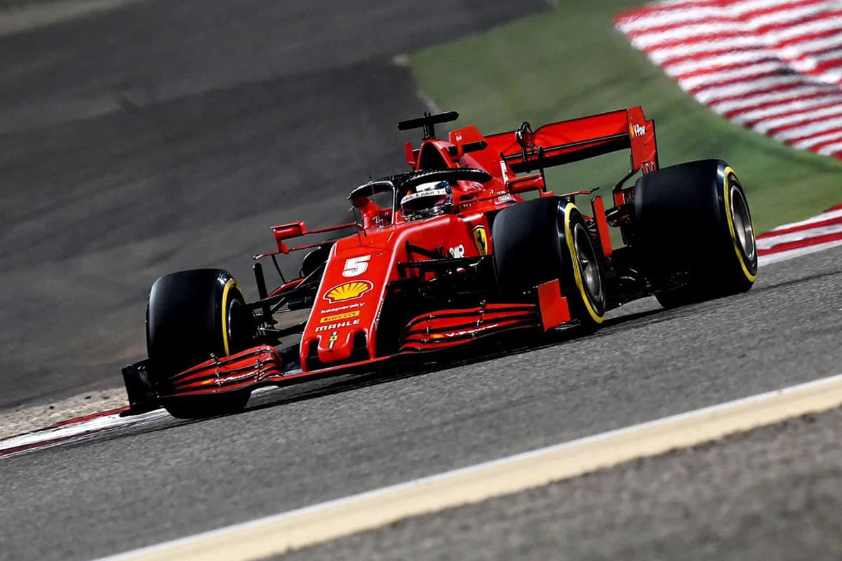 Sebastian Vettel Credit: Ferrari