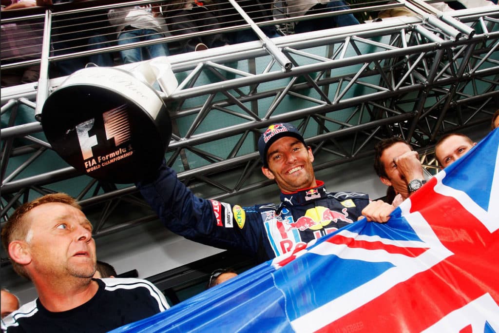 Mark Webber; Credit: Red Bull Content Pool