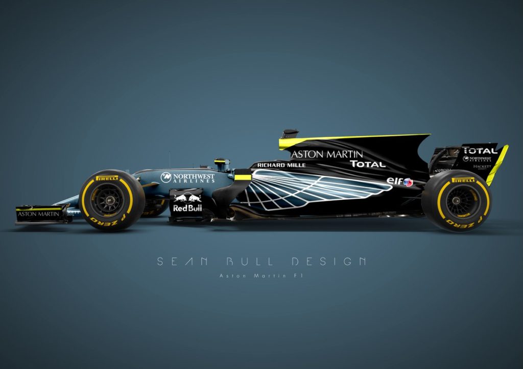 Aston Martin F1 2020 Design. Credit: Sean Bull Design