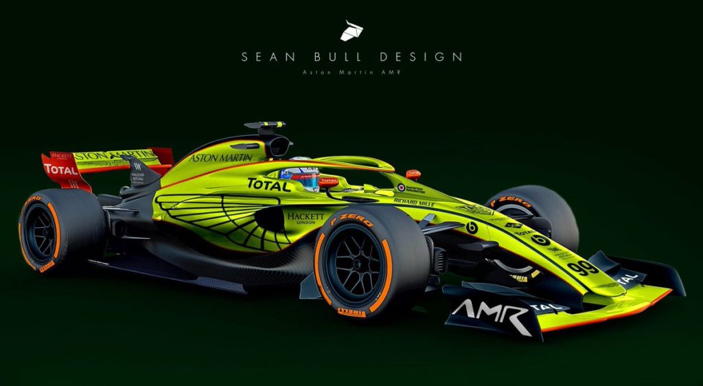 Aston Martin F1 2020 Design. Credit: Sean Bull Design