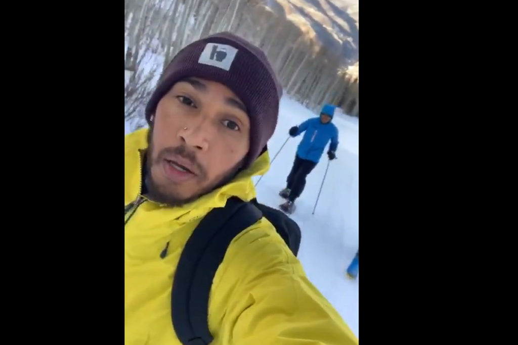 Lewis Hamilton Credit: Hamilton/Twitter