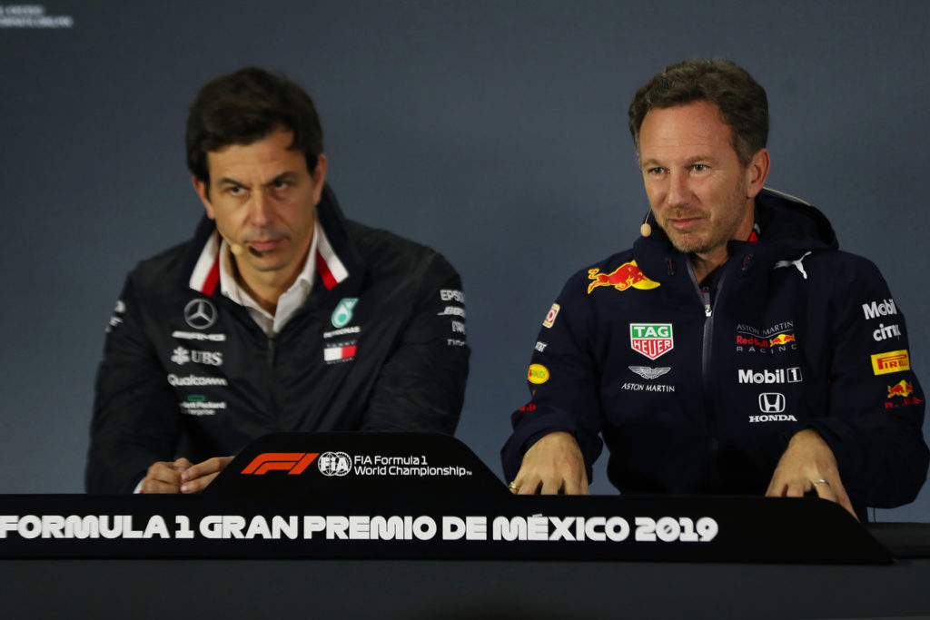 Toto Wolff und Christian Horner Credit: Red Bull Content Pool