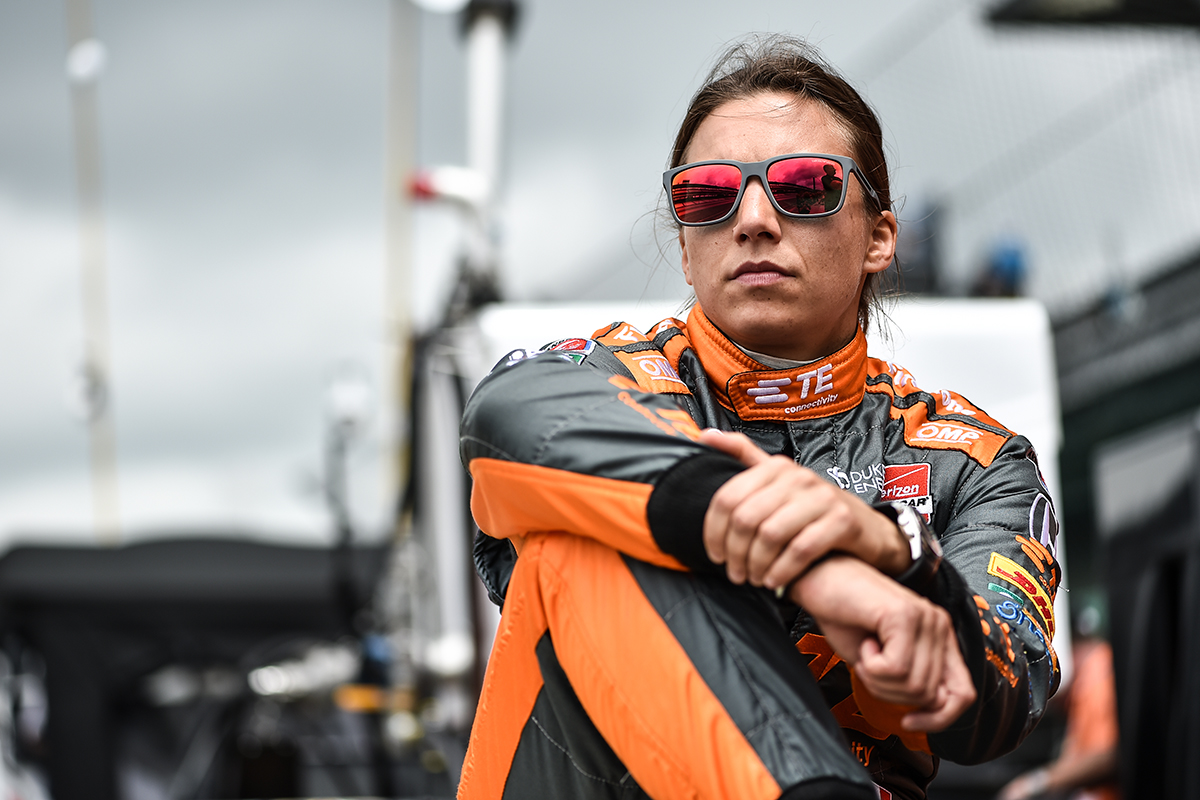 Simona de Silvestro Credit: IndyCar