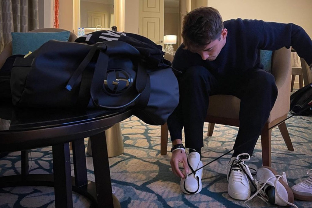 Charles Leclerc Credit: Leclerc/Instagram