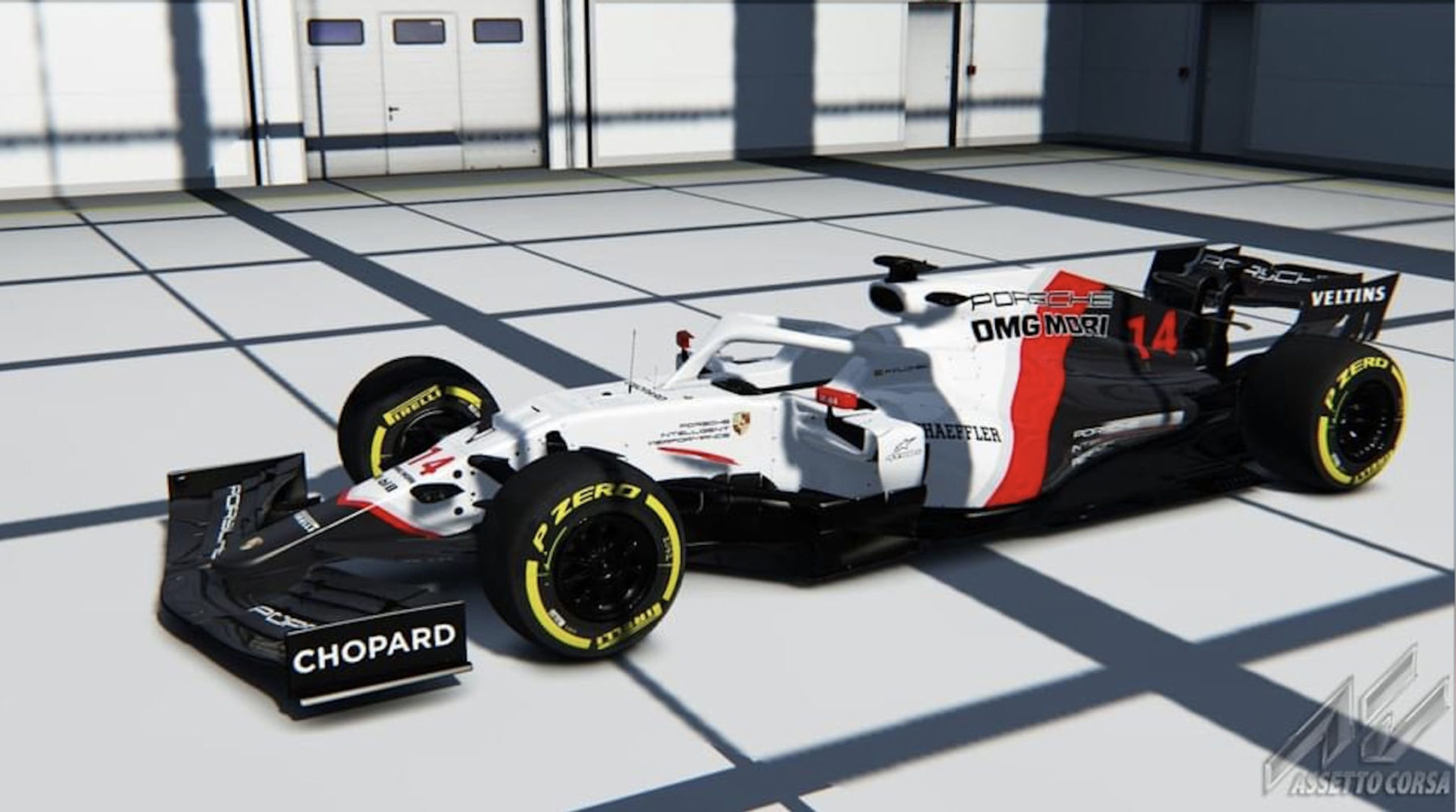 Porsche Formel 1. Credit: Assetto Corsa