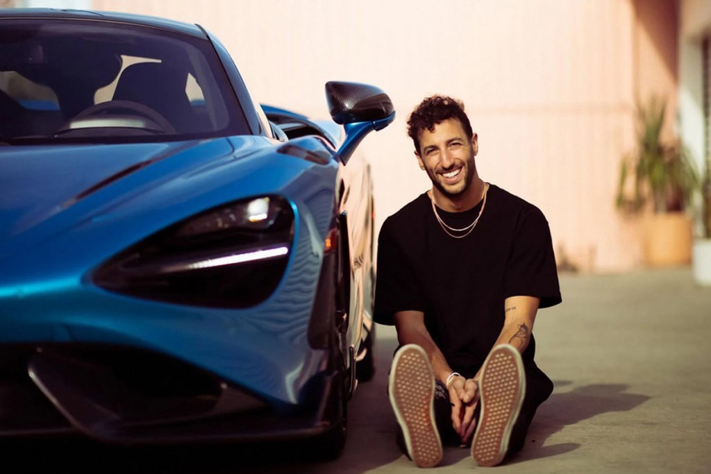 Daniel Ricciardo Credit: Ricciardo/Instagram