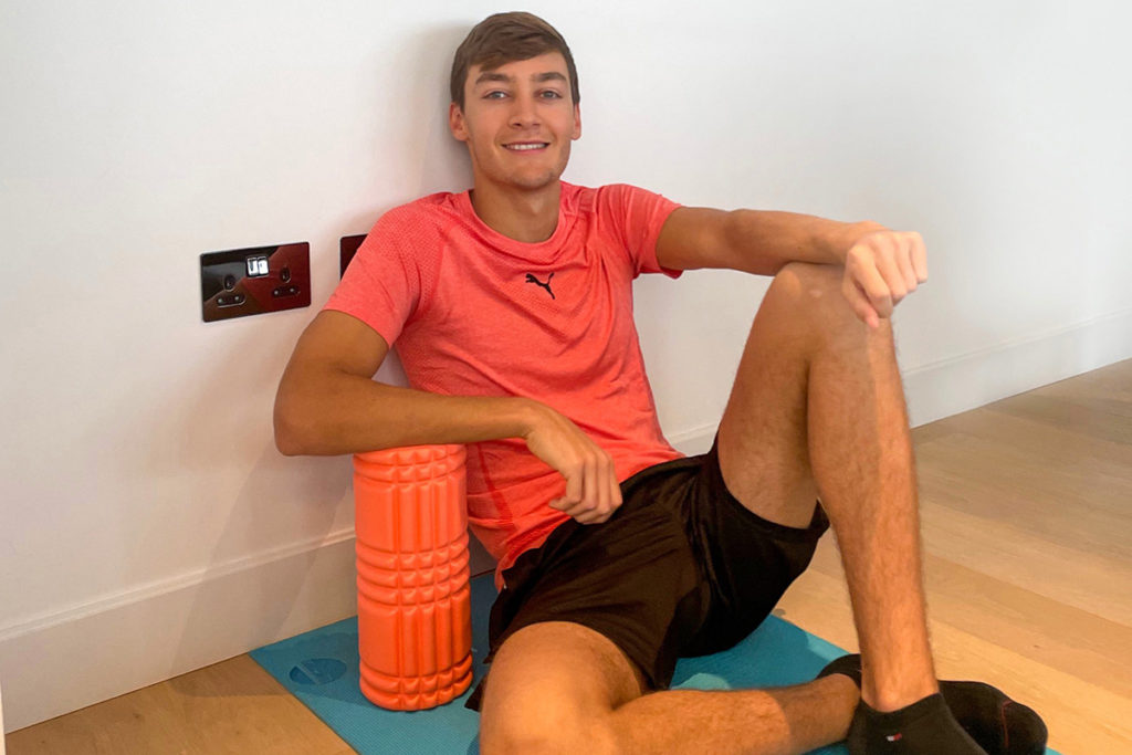 George Russell Credit: Russell/Twitter