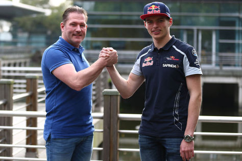 Jos und Max Verstappen. Credit: Toro Ross/F1-Insider.com