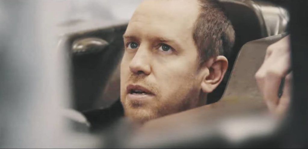 Vettel Aston Martin. Credit: Aston Martin