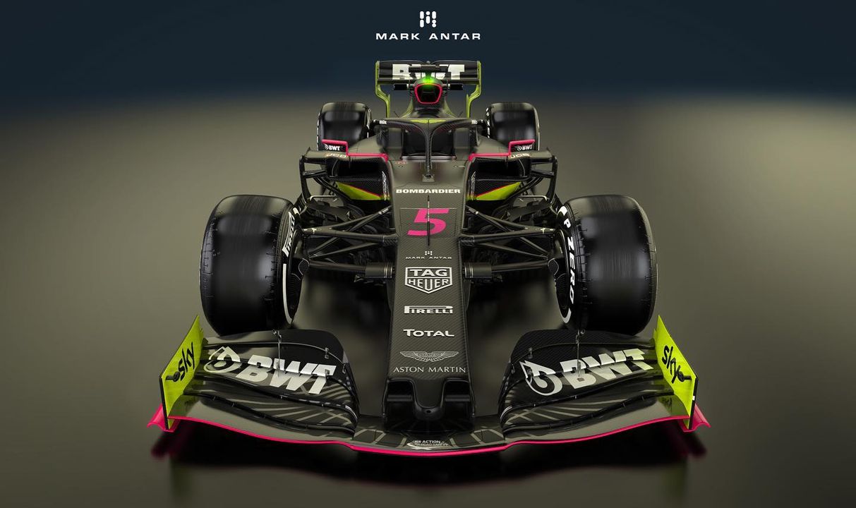 Aston Martin BWT Design Studie. Credit: Mark Antar