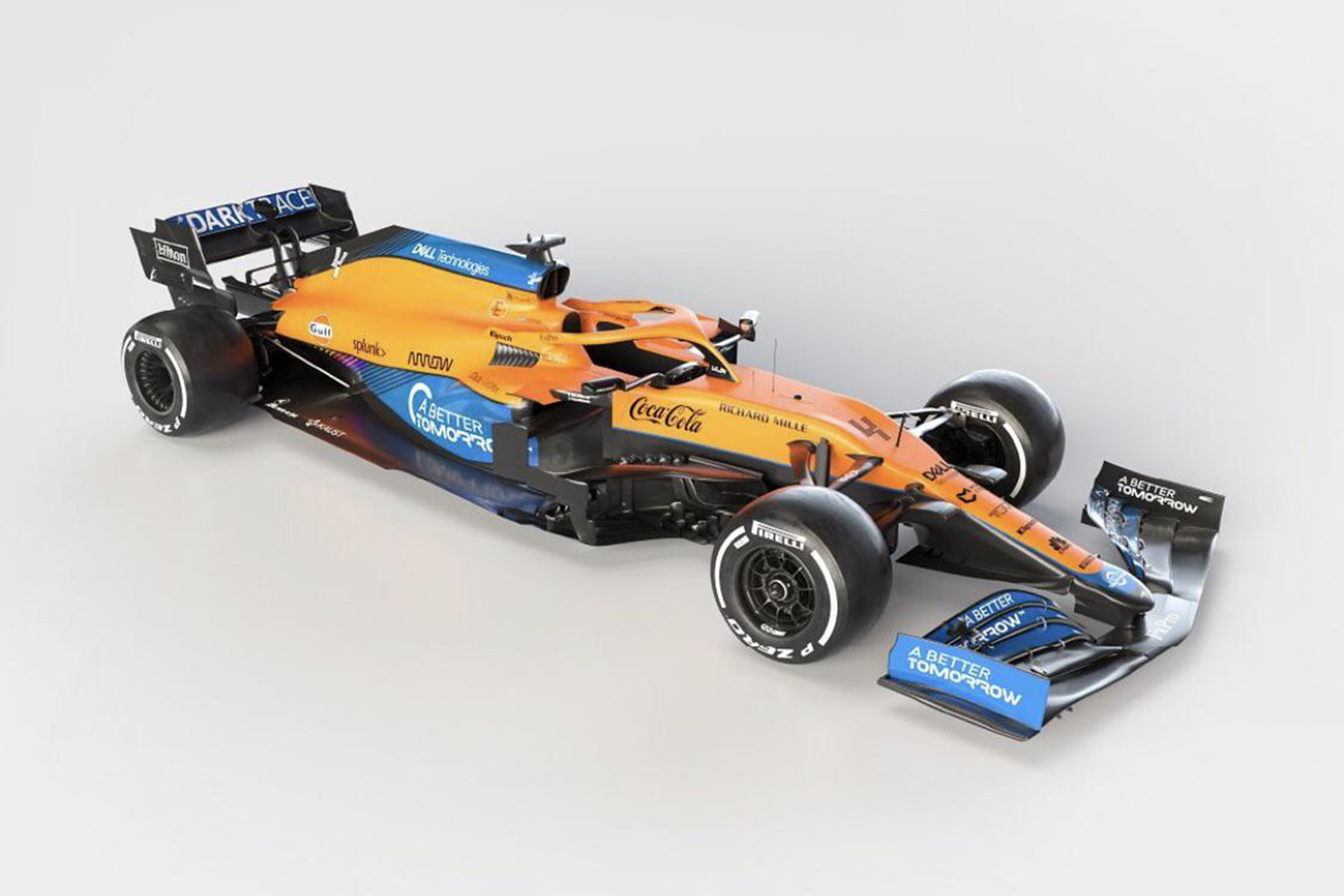 Der neue McLaren MCL35M Credit: McLaren