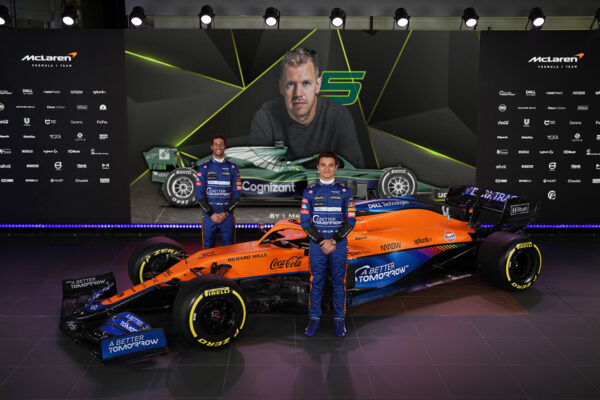 McLaren vs. Aston Martin Credit MrKaiser05, McLaren (Montage F1 Insider)