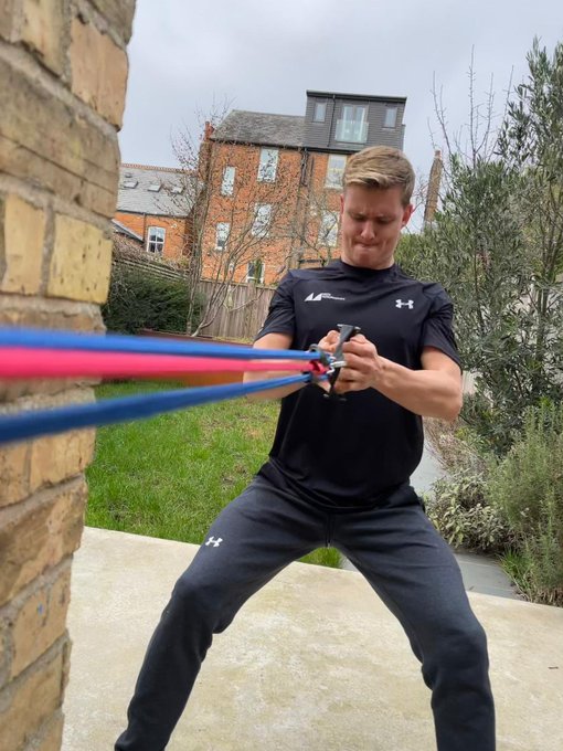 Mick Schumacher beim Training. Credit: Mick Schumacher