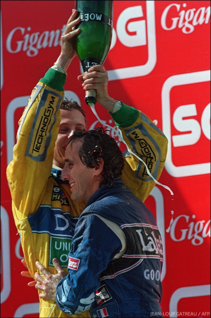 Michael Schumacher 1993 Credit: Schumacher/Twitter