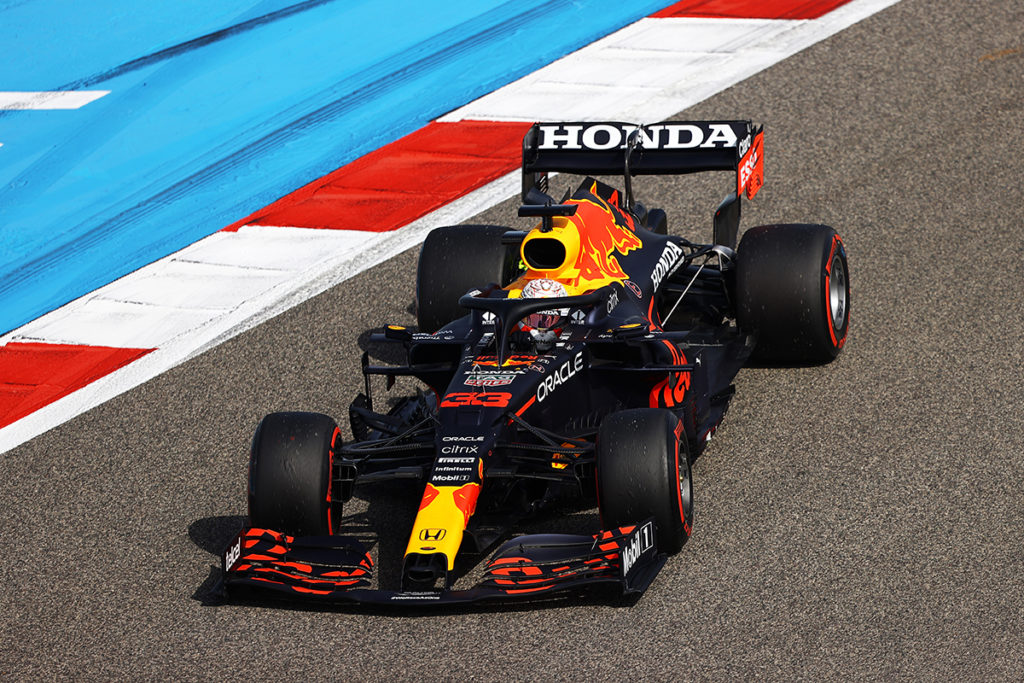 Formel 1 Max Verstappen Red Bull Bahrain 2021 FP1