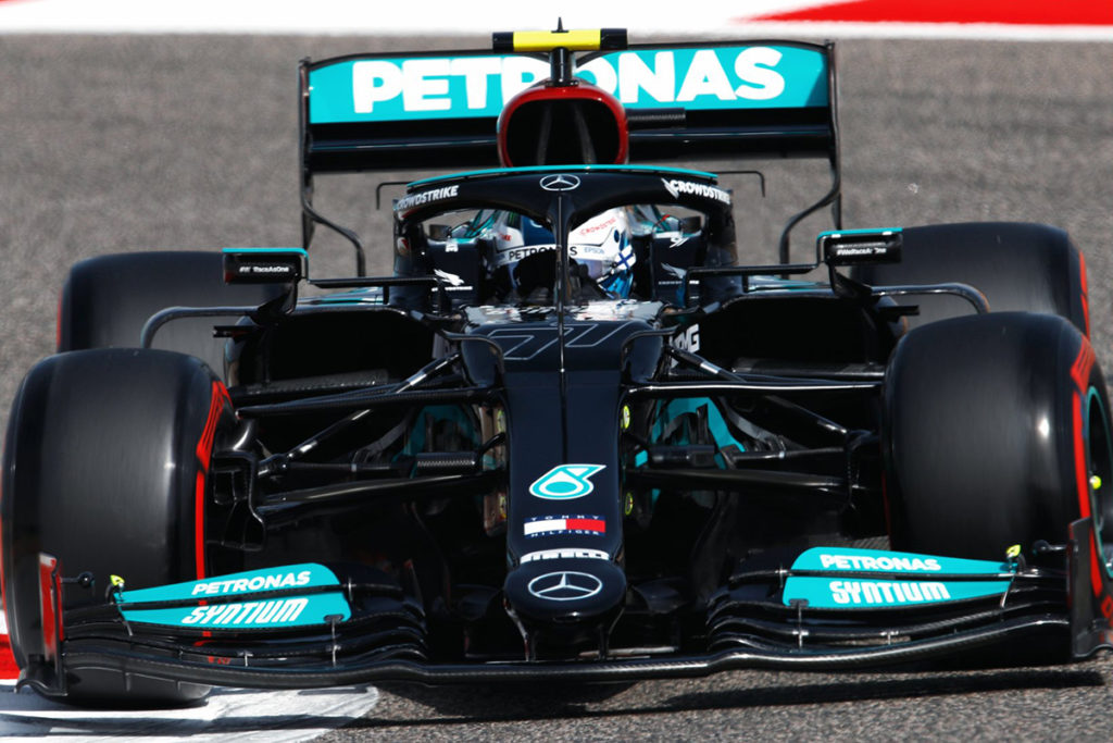 Formel 1 Mercedes Bahrain GP Valtteri Bottas FP1